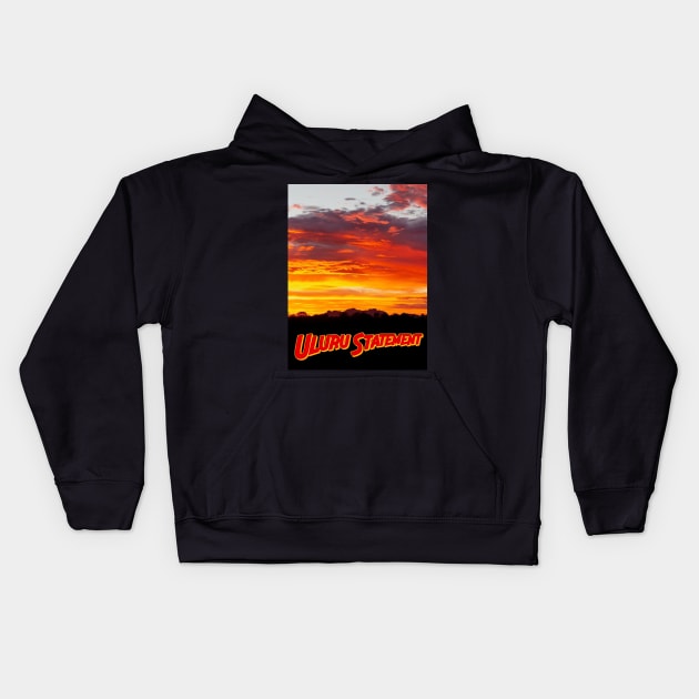 Uluru Statement Kids Hoodie by VM04